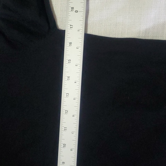 6126 by Lindsey Lohan Mock turtleneck Black Sweater Size M - Picture 13 of 14